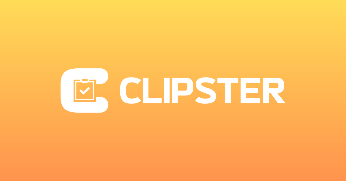 Clipster : superpowers for your clipboard